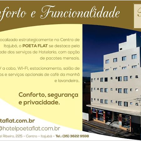 Hotel Poeta Flat Itajubá Екстериор снимка