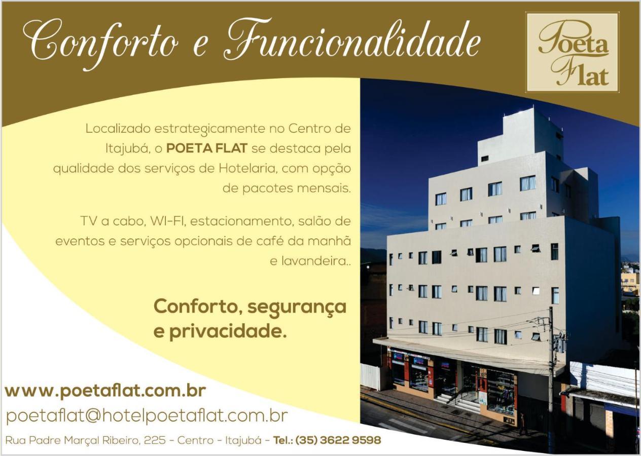 Hotel Poeta Flat Itajubá Екстериор снимка